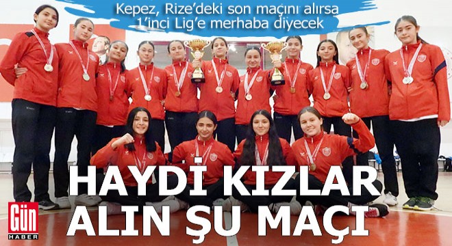 Haydi kızlar alın şu maçı