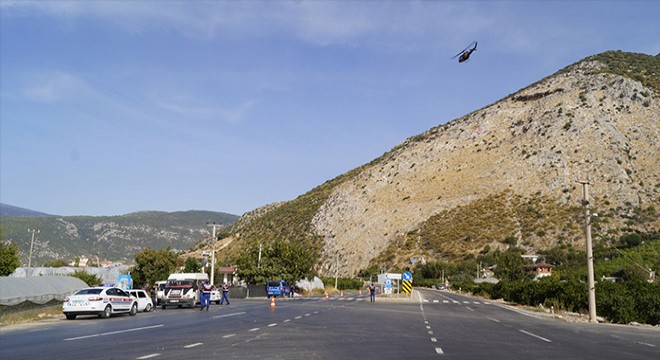 Helikopter destekli trafik denetimi