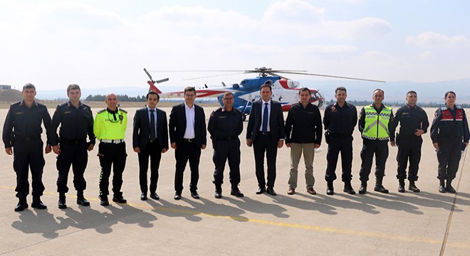 Helikopterli trafik denetiminde 24 araca ceza