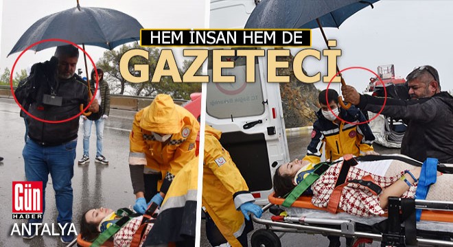 Hem işini yaptı, hem insanlığını...