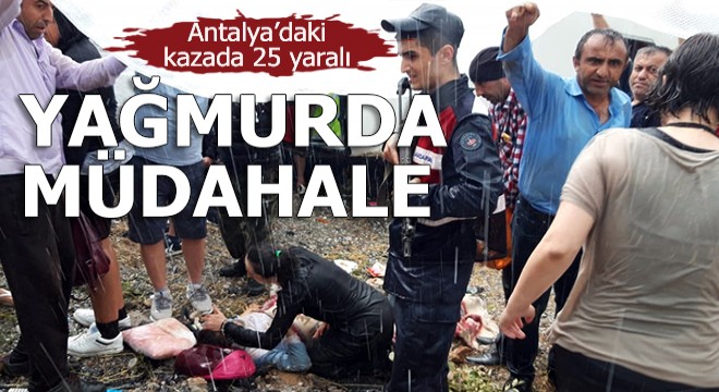Hem kaza hem yağmur