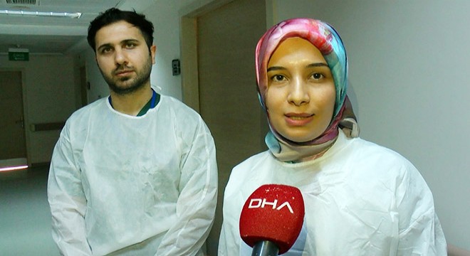 Hemşire çiftin zorlu pandemi mesaisi
