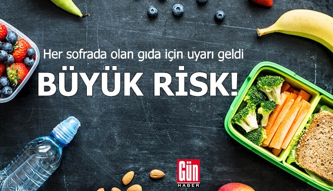 Her sofrada olan gıda için uyarı geldi