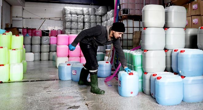 Hijyen ve temizlik malzemesi üretimi hızlandı