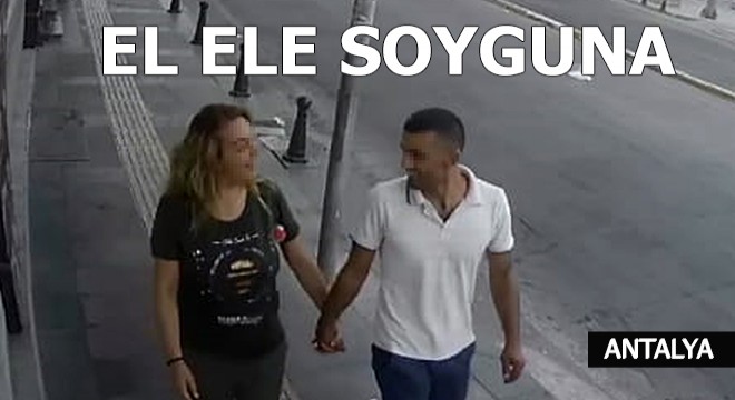 Hırsızlığa el ele giden sevgilileri özel ekip yakaladı