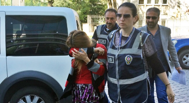 Hırsızlık hükümlüsü kadın yakalandı