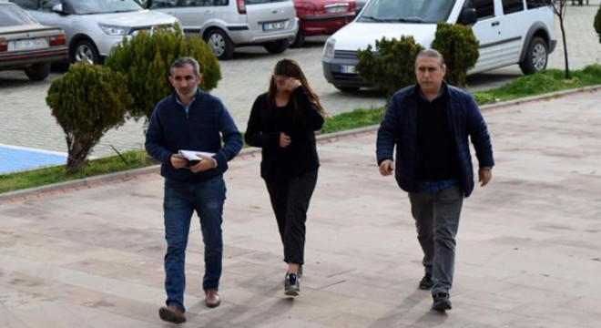 Hırsızlık şüphelisi kız tutuklandı