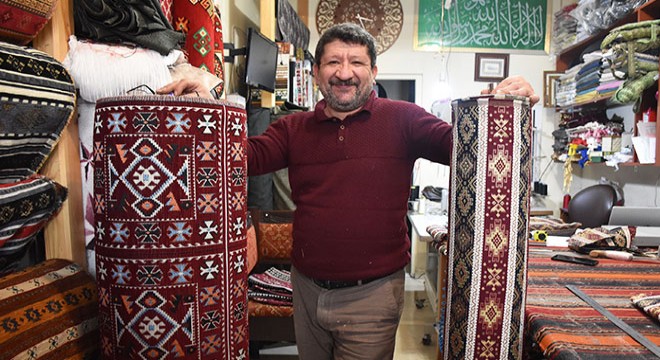 Hobi olarak başladığı minderciliği, mesleğe dönüştürdü