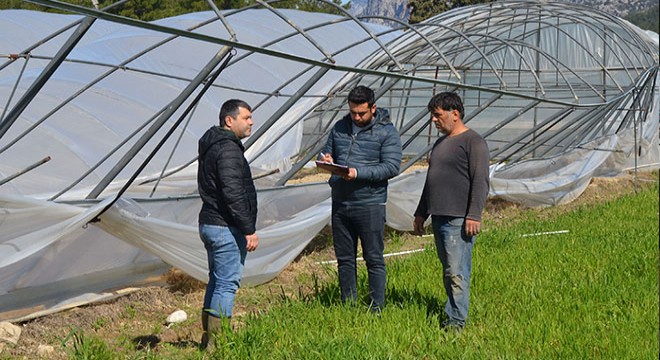 Hortumdan zarar görenlerin yaraları sarılıyor