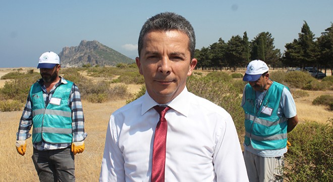 Hükümlüler çevre temizliği yaptı