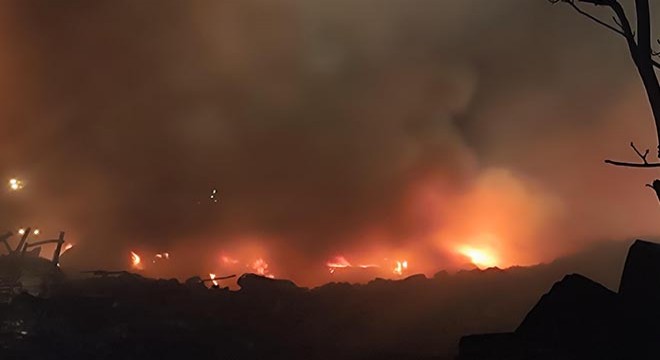 Hurdacılar Sitesi ndeki yangına 5 gözaltı