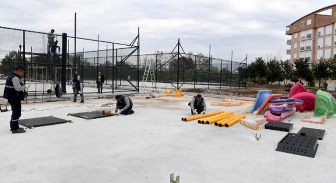 Hurma Mahallesi'ne 'spor park'ı açılıyor