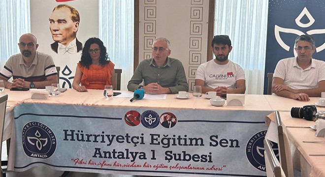 Hürriyetçi Eğitim Sen Antalya 1 Nolu Şubesi nden Resen Atama Tepkisi
