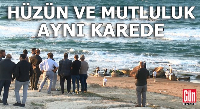 Hüzün ve mutluluk aynı karede