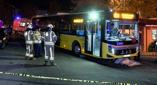 İETT otobüsünün çarptığı kadın hayatını kaybetti