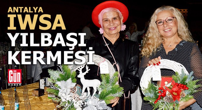 IWSA'dan burslu öğrencileri için yılbaşı kermesi