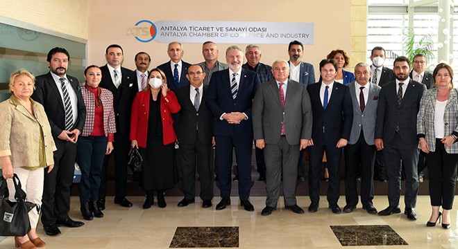 İYİ Parti'den ATSO'ya ziyaret