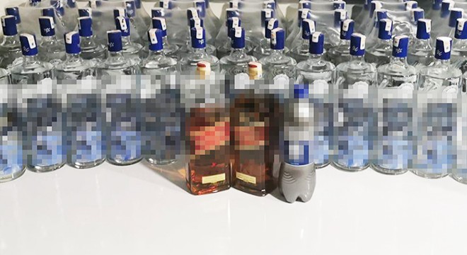 İçki çalan şüphelilere suçüstü