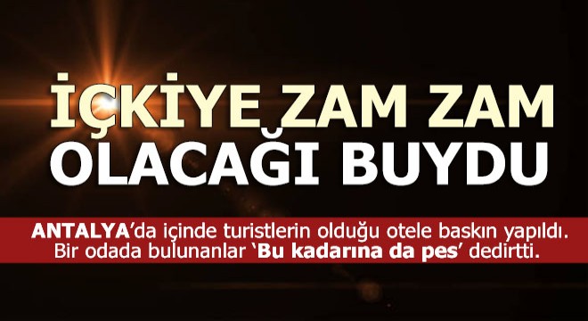 İçkiye yapılan zamlar ve sonuç...