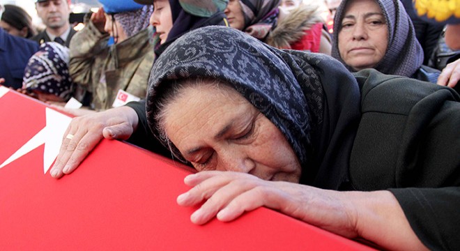 İdlib şehidi Ali Taşöz, son yolculuğuna uğurlandı