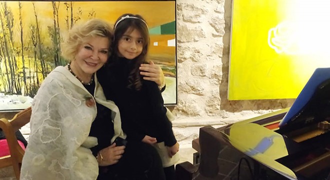 İdolüyle aynı sahnede