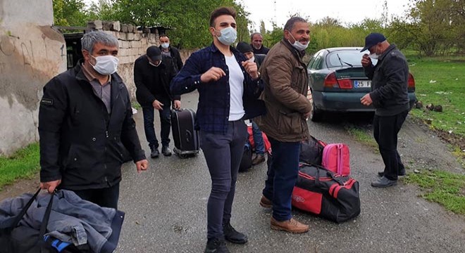 Mahsur kalan 6 Nahçıvanlı, yurda yerleştirildi