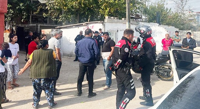 İki aile arasında taşlı sopalı kavga