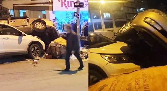 İki otomobil çarpıştı: 5 yaralı