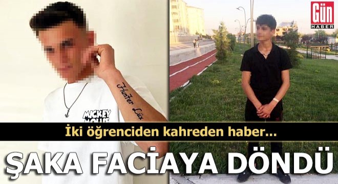 İki öğrenciden kahreden haber