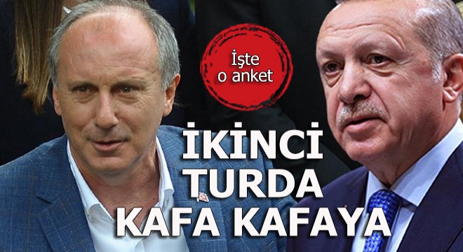 İkinci turda kafa kafaya