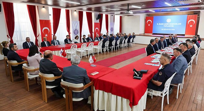 İl idare şube başkanları toplantısı