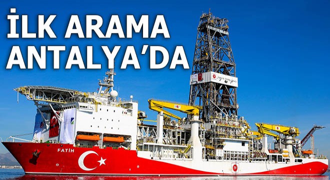İlk arama Antalya'da