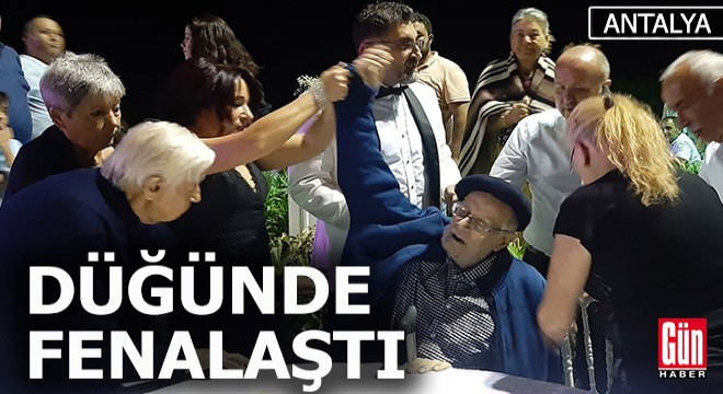 İlk müdahale düğün sahibi doktor Kumbul'dan...