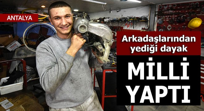 İlkokulda arkadaşlarından dayak yedi, milli oldu