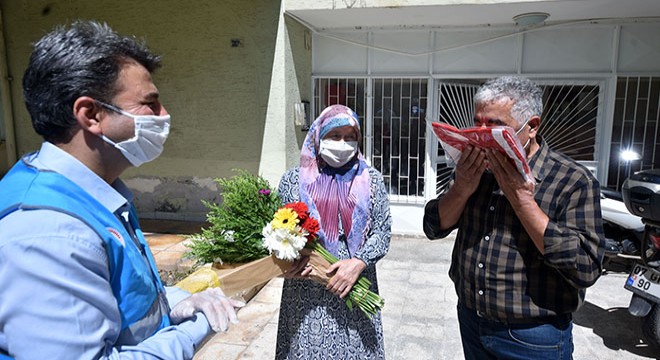 İmamlar şehit ailelerini ziyaret edip, ihtiyaçlarını karşılıyor