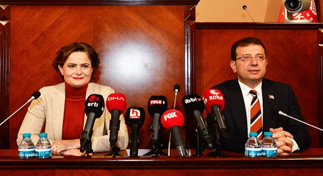 İmamoğlu'na Kaftancıoğlu'ndan destek ziyareti