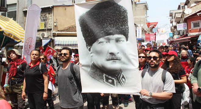 İnebolu'da, 'Atatürk ve İstiklal Yolu Yürüyüşü' başladı
