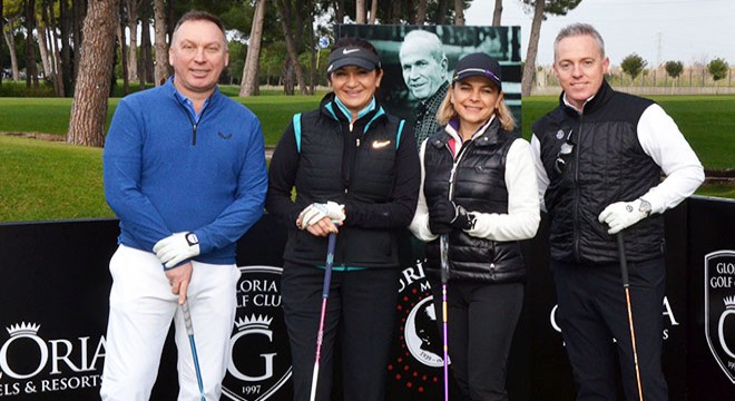 İngiliz futbolcu David Platt, Özaltın Golf Turnuvası'nda