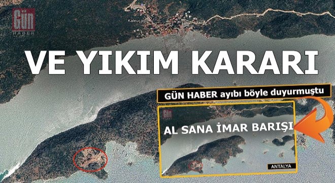 İngilizin yarımadadaki villası için yıkım kararı