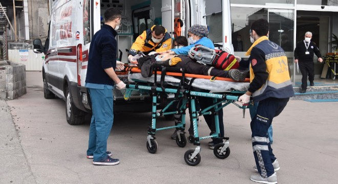 İnşaatta düşen işçi yaralandı