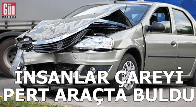 İnsanlar çareyi pert araçta buldu!