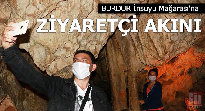 İnsuyu Mağarası'na ziyaretçi akını