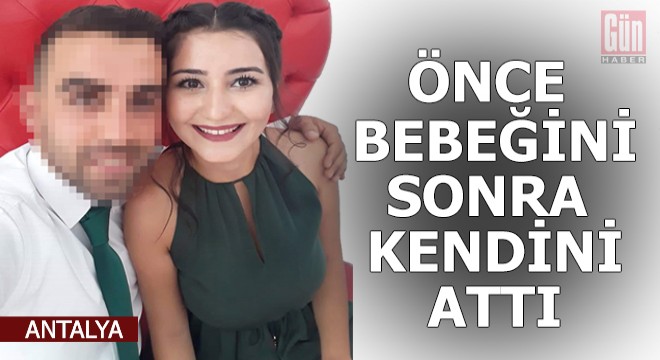 İntihar eden anne ile bebeği, son yolculuğa uğurlandı