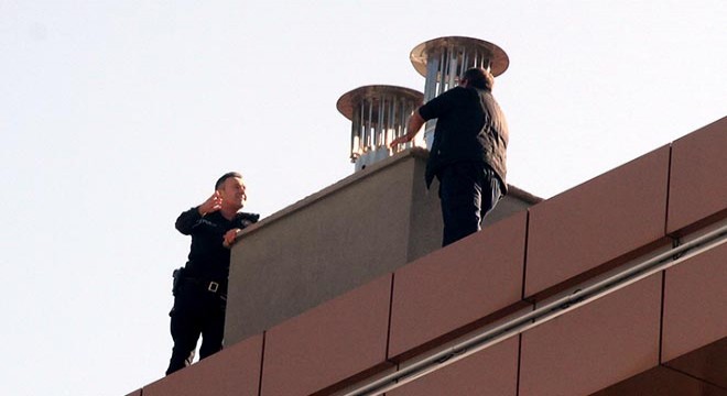 İntihara kalkışan temizlik işçisini polis ikna etti