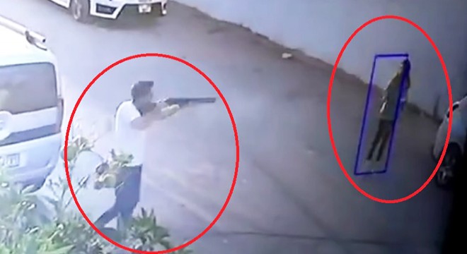 İntörn doktorun tüfekle vurulma anı güvenlik kamerasında