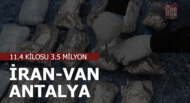 İran'dan Van'a oradan Antalya'ya...