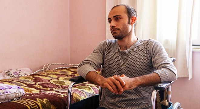 İş kazası sonrası felç kalan Erhan'ın penceresi, dünyası oldu