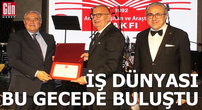 İş dünyası bu gecede buluştu