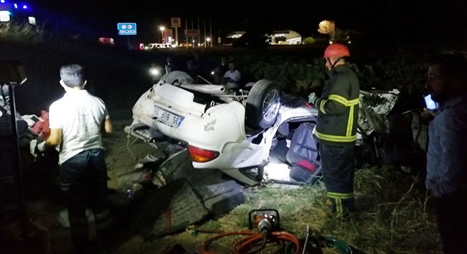 İşçi servisi kaza yaptı; 4 ölü, 6 yaralı