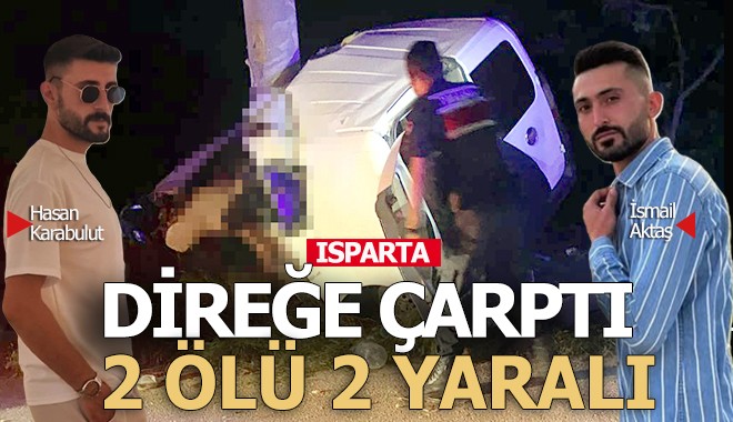 Isparta, bayramda bu iki gence ağladı